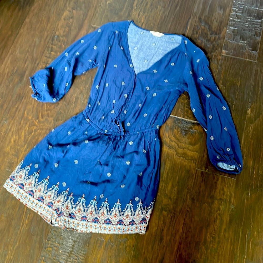 Navy blue romper